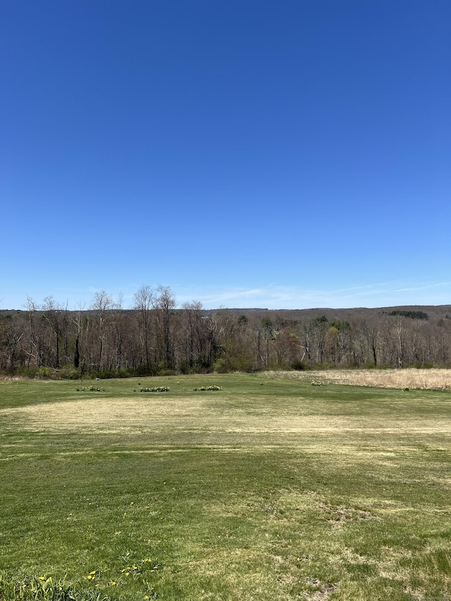 view of landscape with a rural view