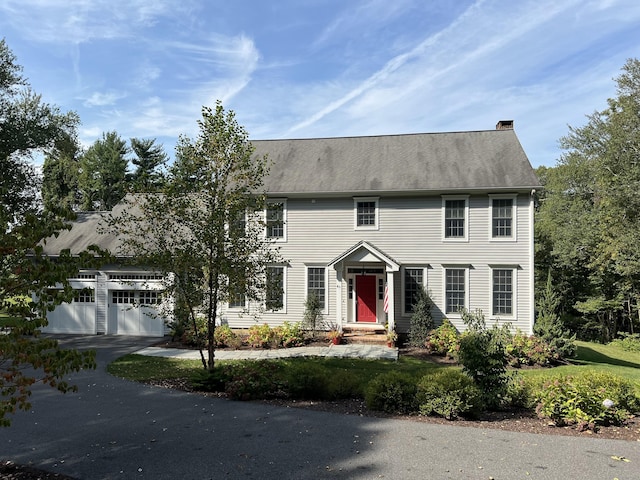 view of colonial house