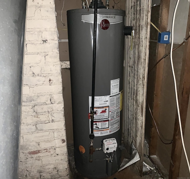 utilities featuring water heater