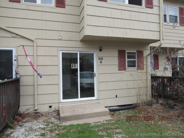 view of back of property