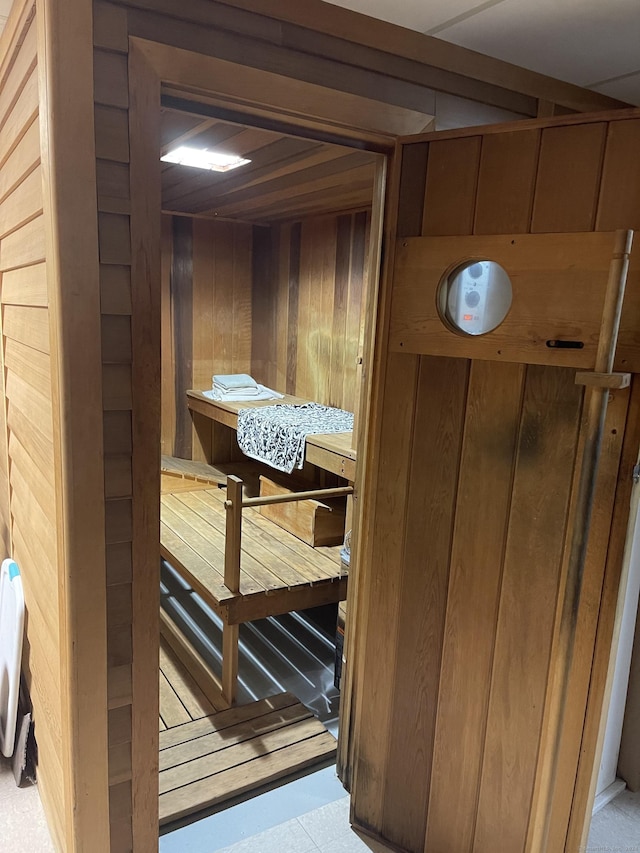 view of sauna / steam room