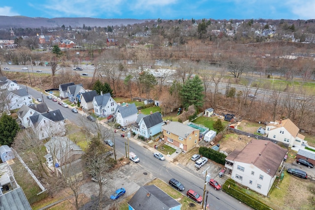 view of aerial view