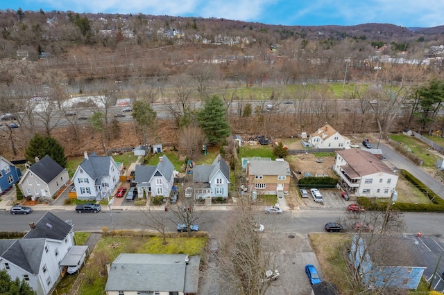 view of aerial view