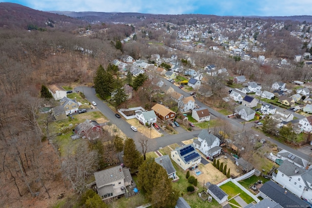 view of aerial view