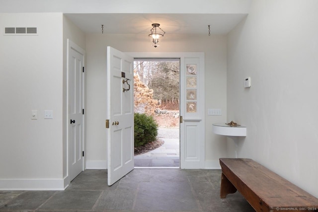 view of foyer
