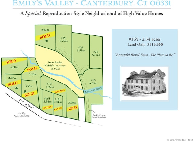 165 Lisbon Rd, Canterbury CT, 06331 land for sale