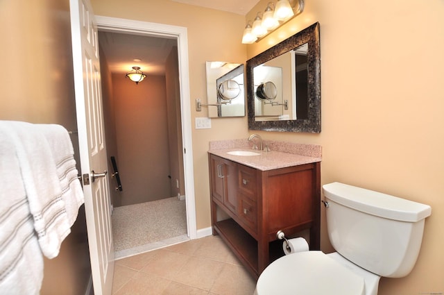29 Early Dawn Cir Unit 29, Windsor, CT 06095 - bathroom with vanity and tile patterned flooring