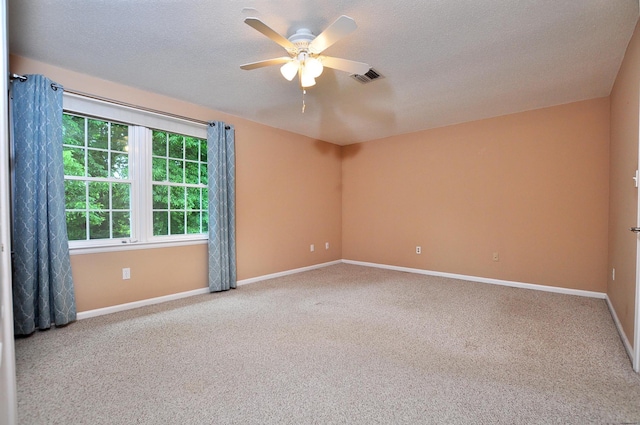29 Early Dawn Cir Unit 29, Windsor, CT 06095 - carpeted empty room featuring a ceiling fan and a textured ceiling