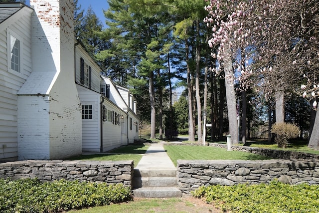 view of yard