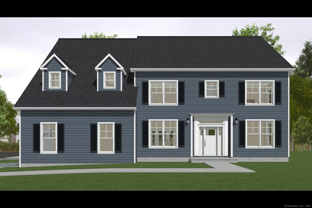 280 Vista View Dr, Southbury, CT 06488 - view of front facade featuring a front yard