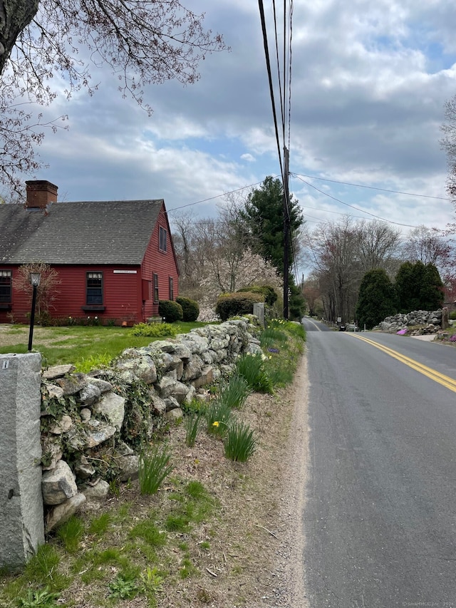 view of road