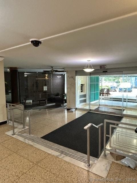 view of community lobby