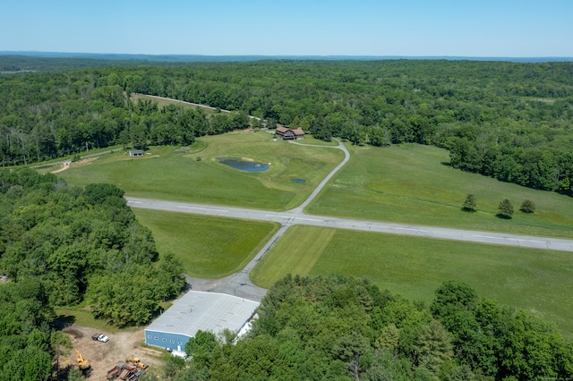 view of aerial view