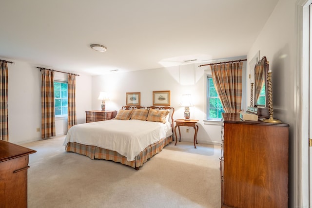 18 Hunters Ridge Rd, Southbury, CT 06488 - bedroom featuring light carpet, multiple windows, and baseboards