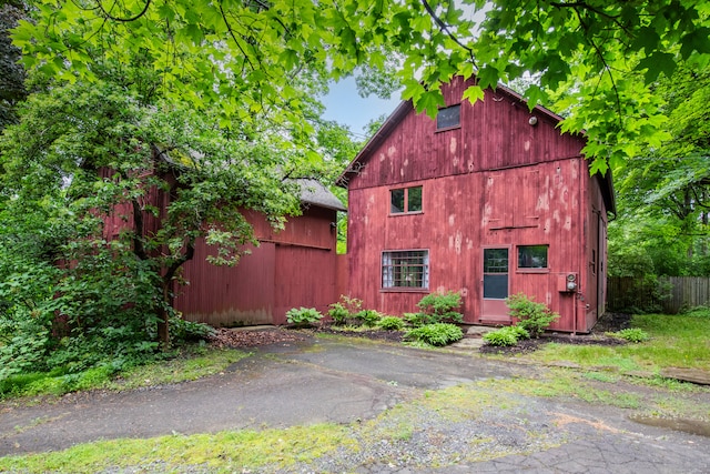 view of side of home