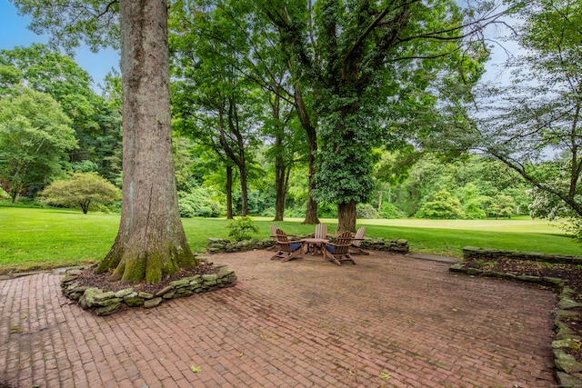 view of patio