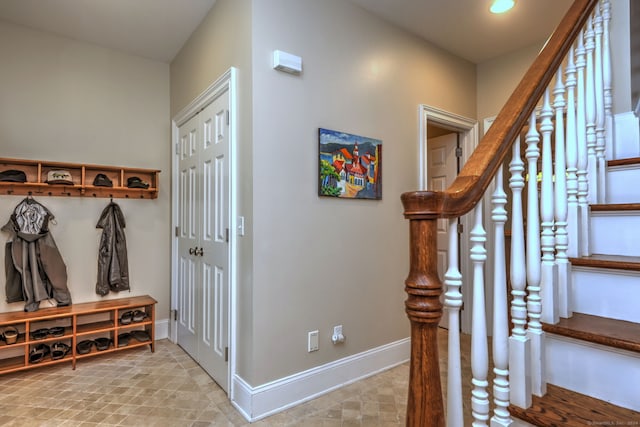 view of mudroom