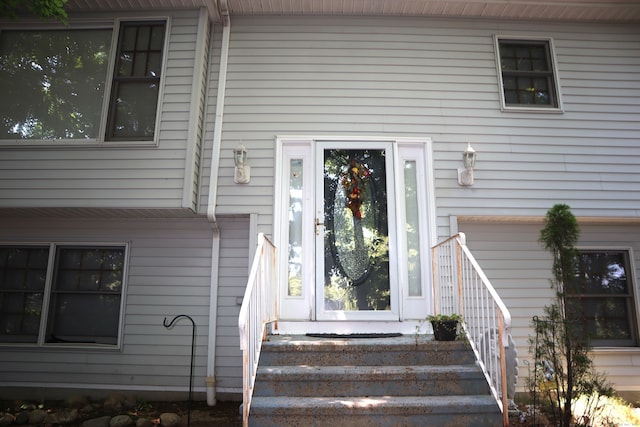 view of entrance to property