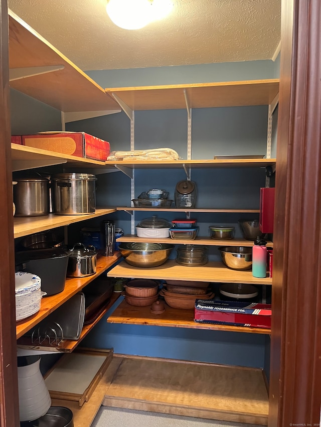 view of pantry