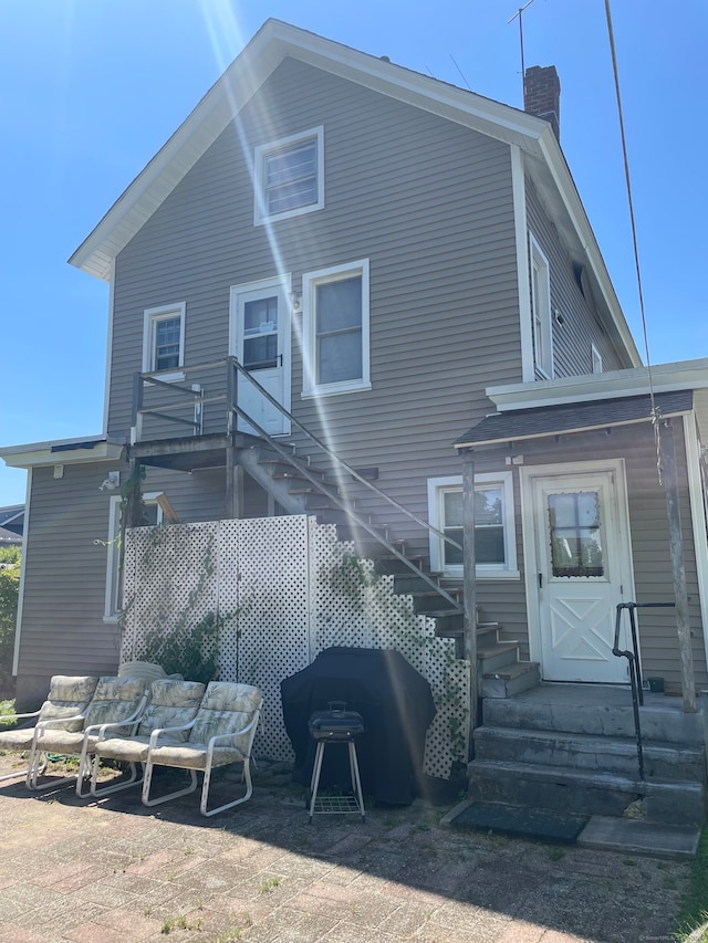 view of rear view of house