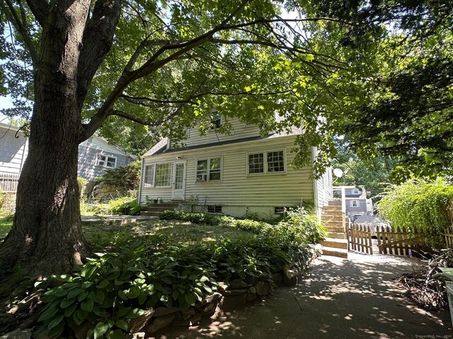 view of back of property