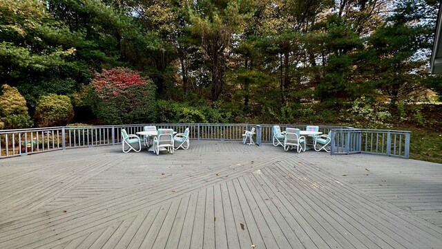 162 Pequot Trl, Stonington, CT 06379 - deck featuring outdoor dining space