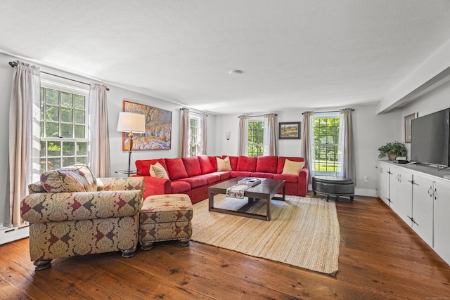 57 NW Corner Rd, Preston, CT 06365 - living room featuring dark wood-type flooring