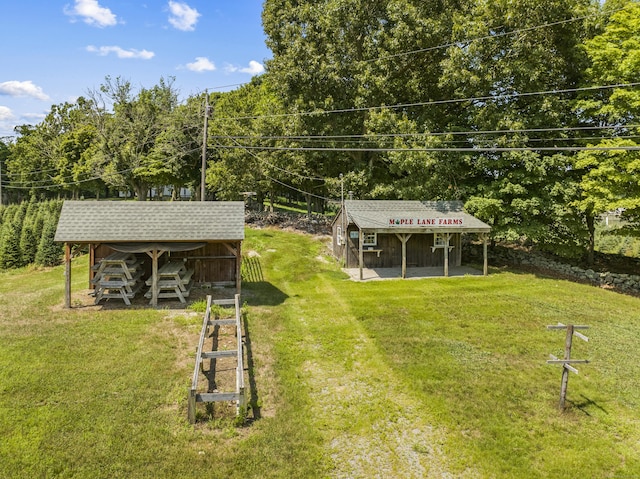 57 NW Corner Rd, Preston, CT 06365 - view of yard featuring an outbuilding