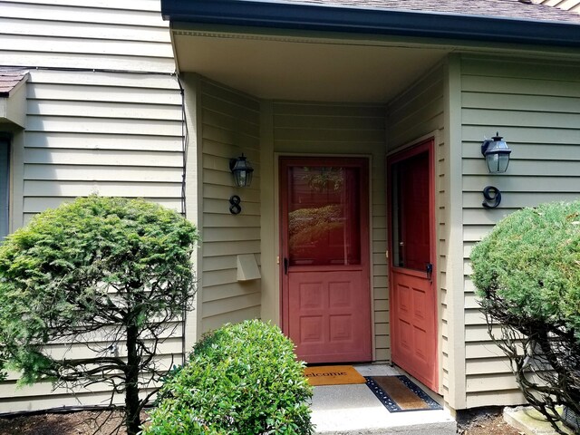 view of entrance to property