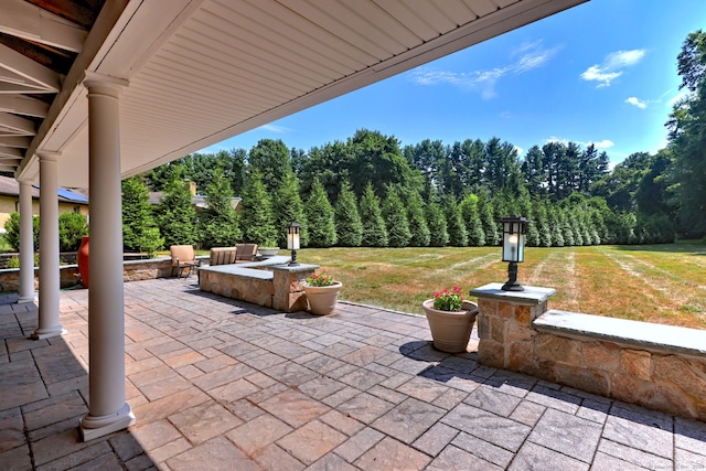 view of patio