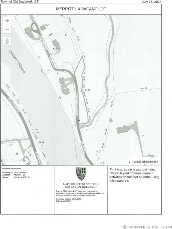 Merritt Ln, Old Saybrook CT, 06475 land for sale