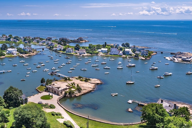 215 Uncas Point Rd, Guilford, CT 06437 - aerial view of a nearby body of water
