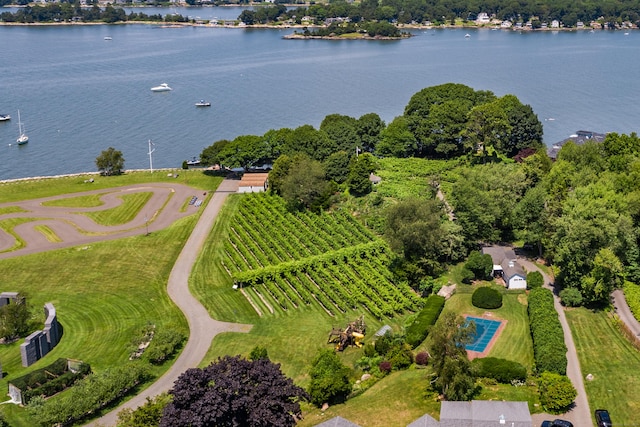215 Uncas Point Rd, Guilford, CT 06437 - aerial overview of property's location featuring a nearby body of water
