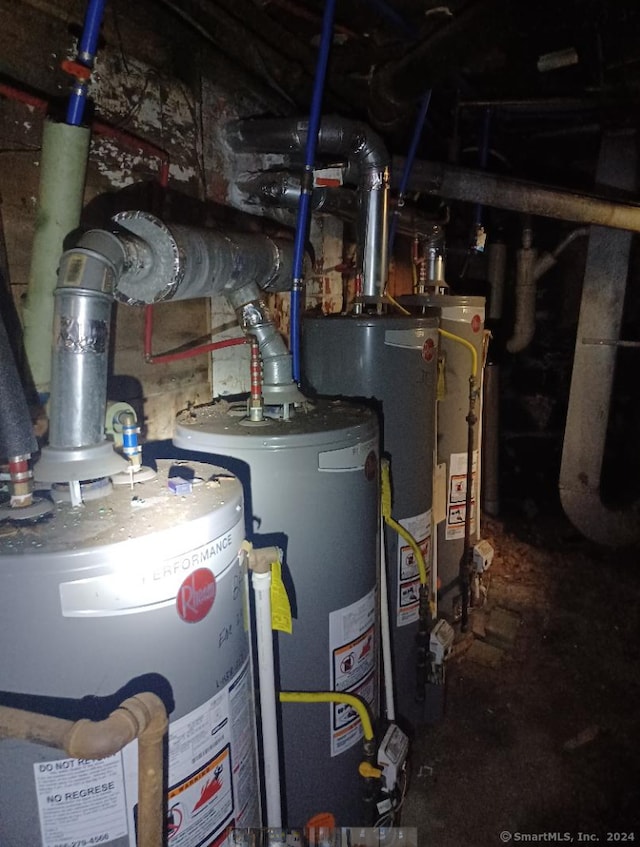 utilities with gas water heater