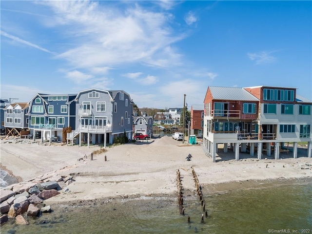 view of property featuring a water view