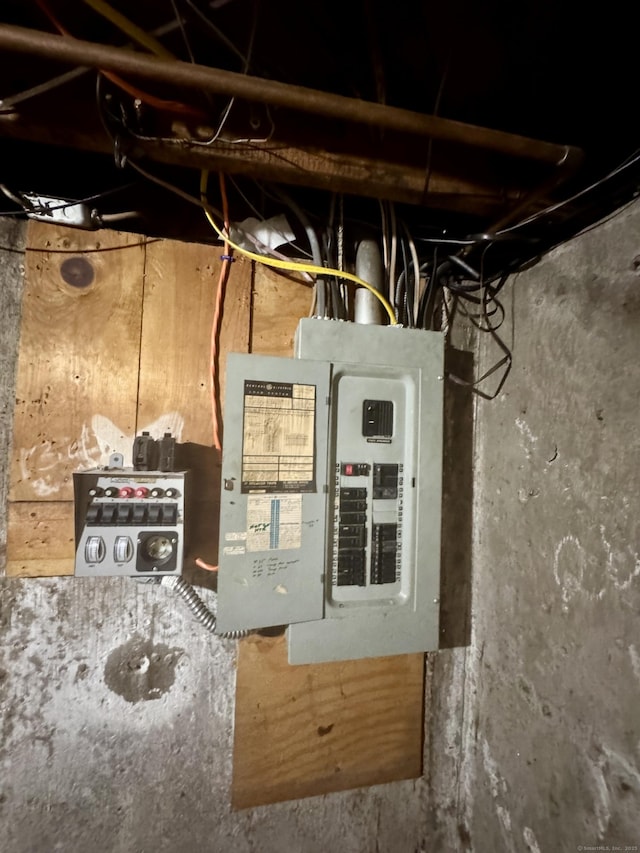 utilities with electric panel
