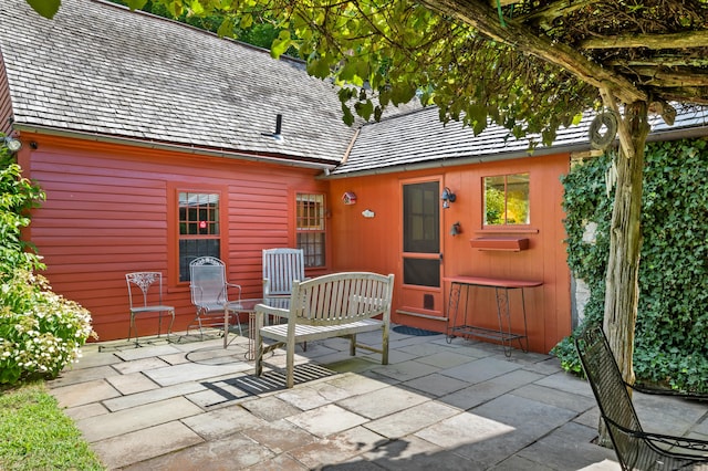 28 S Wig Hill Rd, Chester, CT 06412 - back of property featuring a patio area