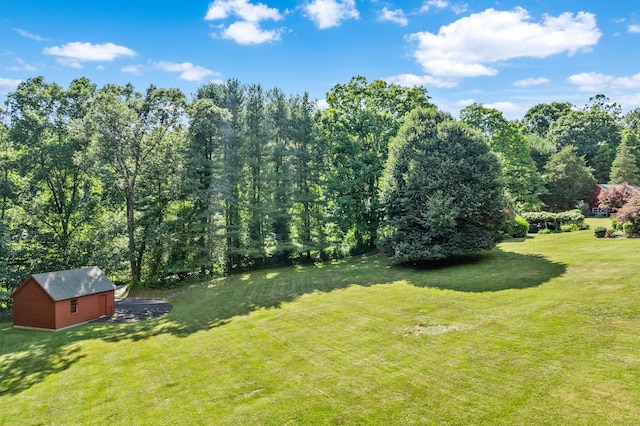 28 S Wig Hill Rd, Chester, CT 06412 - view of green lawn featuring an outbuilding