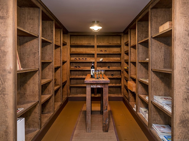 view of storage room
