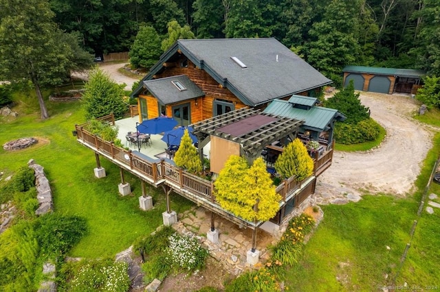 584 Prospect St, Woodstock, CT 06281 - bird's eye view
