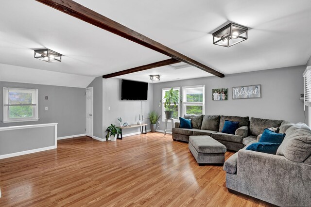 207 Jepson Ln, Meriden, CT 06451 - living area with light wood-type flooring and baseboards