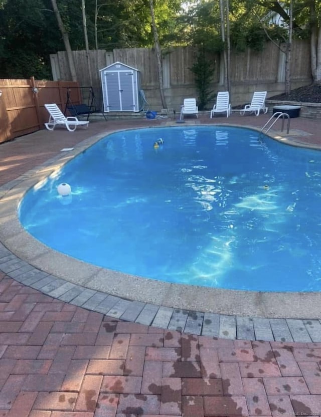 207 Jepson Ln, Meriden, CT 06451 - view of swimming pool featuring a fenced backyard and a patio area