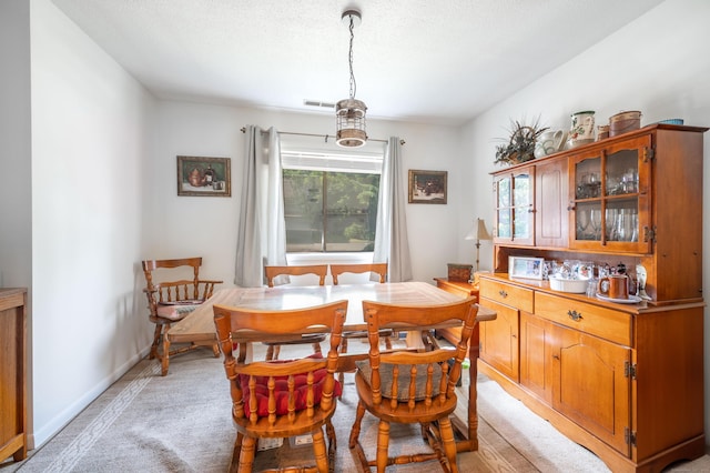 view of dining area