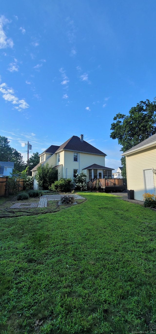 view of yard