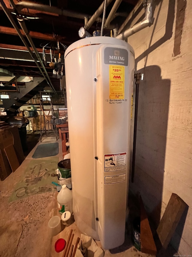 utilities with water heater