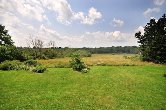 view of nature with a rural view