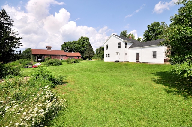 view of yard