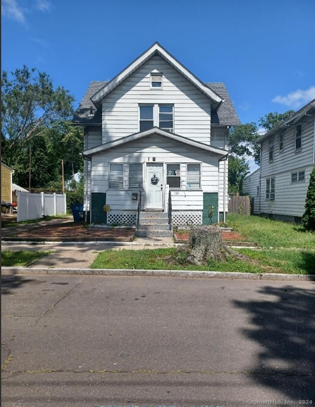 view of bungalow-style house