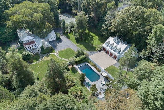 114 Ferris Hill Rd, New Canaan, CT 06840 - view of property location with a pool