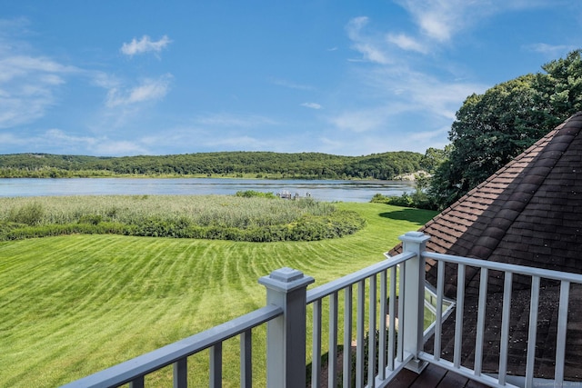 323 River Rd, Deep River, CT 06417 - property view of water with a forest view